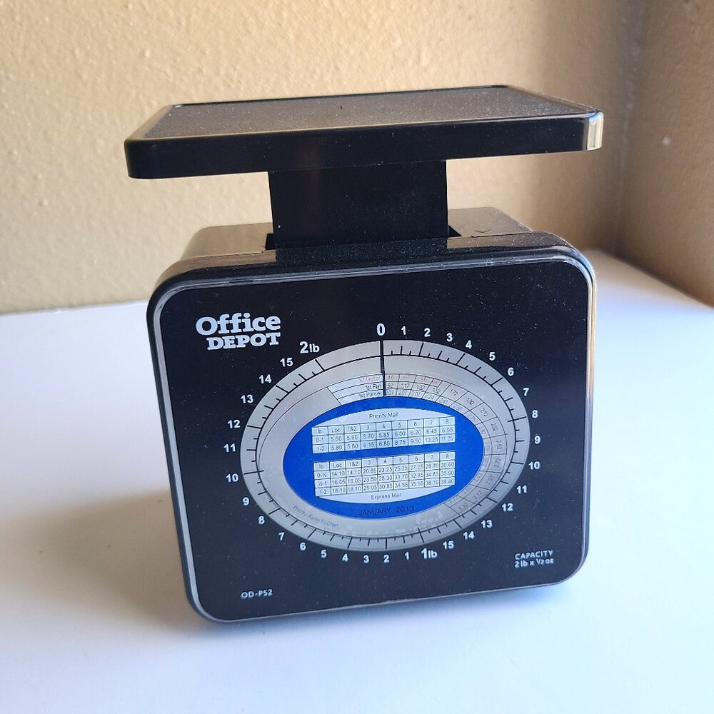 Office Depot Brand 2-Lb. Mechanical Scale, Black